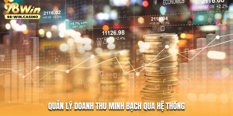 Quản lý doanh thu minh bạch qua hệ thống